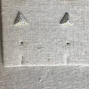 Stella & Dot Deja Vu Studs Silver